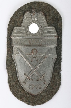 WW2 German Army / Waffen-SS Demjansk Campaign Shield