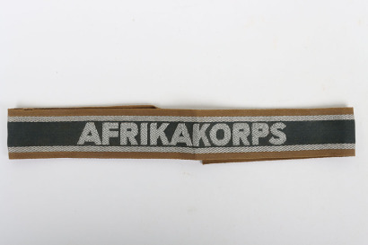 WW2 German Armed Forces DAK Afrikakorps Cuff Title