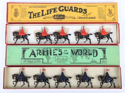 Britains boxed set 400, Life Guards in winter dress, 1930s