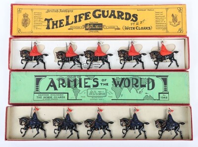 Britains boxed set 400, Life Guards in winter dress, 1930s