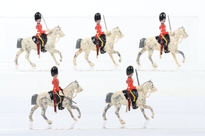 Britains set 32, 2nd Dragoons Royal Scots Greys, third version 1903
