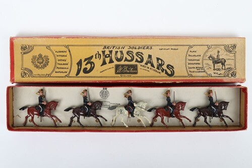 Britains boxed set 99, 13th Hussars, second version 1919-25