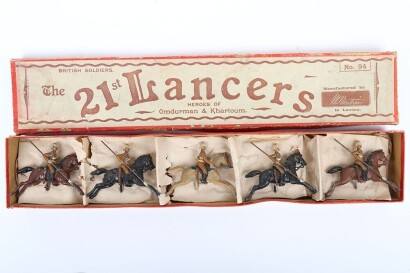 Rare Britains boxed set 94, The 21st Lancers &lsquo;Heroes of Omdurman & Khartoum&rsquo; Foreign, Service Order, first version 1899