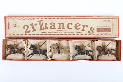 Rare Britains boxed set 94, The 21st Lancers &lsquo;Heroes of Omdurman & Khartoum&rsquo; Foreign, Service Order, first version 1899 - 3