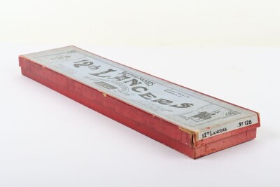 Britains boxed set 128, 12th Royal Lancers (Prince of Wales&rsquo;s), undated second version 1925 - 3