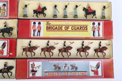 Johillco four boxed mounted cavalry, 1950s - 3