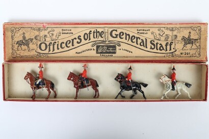 Britains boxed set 201 Officers of the General Staff, 1930s