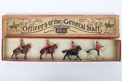 Britains boxed set 201 Officers of the General Staff, 1930s - 2