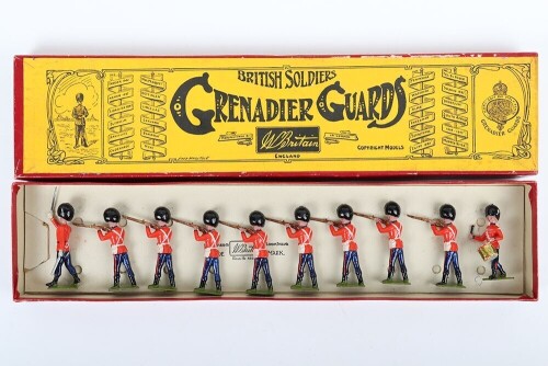 Britains boxed set 34, Grenadier Guards firing, fourth version 1925