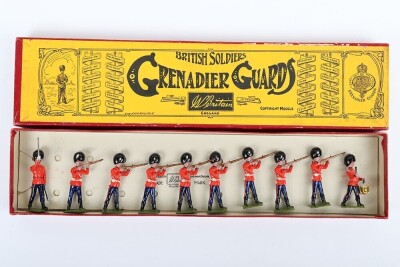 Britains boxed set 34, Grenadier Guards firing, fourth version 1925 - 2