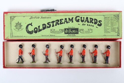 Britains boxed set 314, early variation Grenadier Guards at ease, 1928