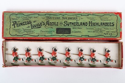 Britains boxed set 15, Argyle and Sutherland Highlanders, third version circa 1930