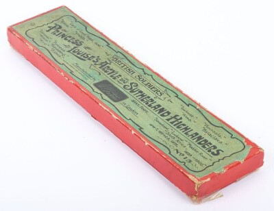 Britains boxed set 15, Argyle and Sutherland Highlanders, third version circa 1930 - 4