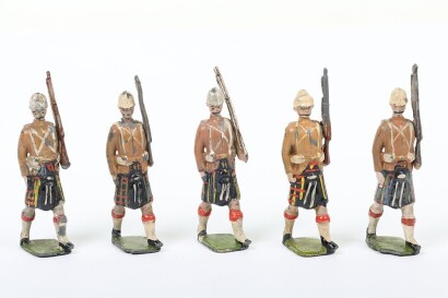 Rare Britains from set 114, Cameron Highlanders, first version 1901