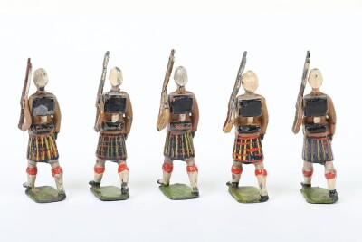 Rare Britains from set 114, Cameron Highlanders, first version 1901 - 2