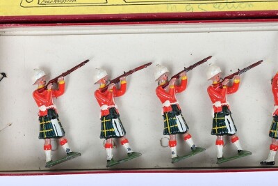 Britains boxed set 157, The Gordon Highlanders, third version 1934-41 - 2