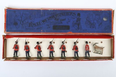 Britains boxed set 74, Royal Welch Fusiliers, first version 1897 - 2