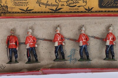 Britains boxed set 18, The Worcestershire Regiment, first version 1894 - 2
