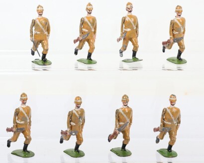 Britains set 96, York and Lancaster Regiment in Active Service &lsquo;Omdurman&rsquo; uniform, first version 1899