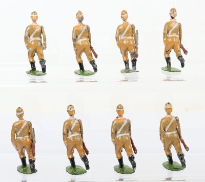 Britains set 96, York and Lancaster Regiment in Active Service &lsquo;Omdurman&rsquo; uniform, first version 1899 - 4