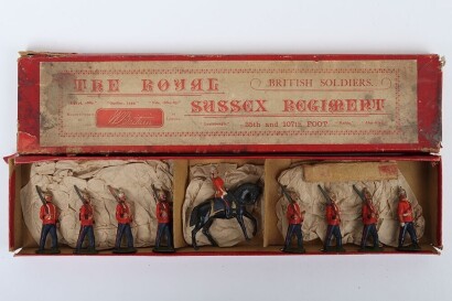 Rare Britains boxed set 36, The Royal Sussex Regiment 35th & 107th foot, first version 1897