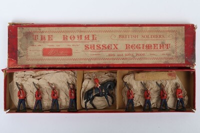 Rare Britains boxed set 36, The Royal Sussex Regiment 35th & 107th foot, first version 1897