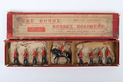 Rare Britains boxed set 36, The Royal Sussex Regiment 35th & 107th foot, first version 1897 - 5