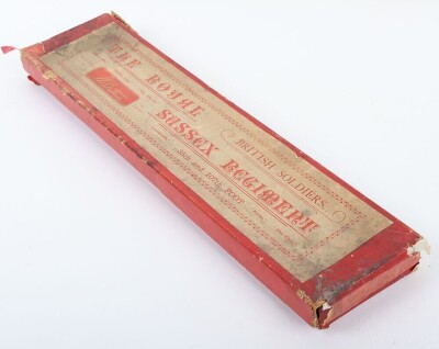 Rare Britains boxed set 36, The Royal Sussex Regiment 35th & 107th foot, first version 1897 - 6