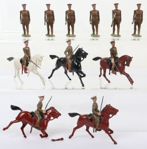 Britains set 160, Territorial Infantry, first version 1909
