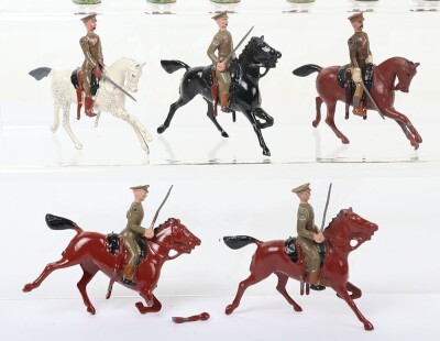 Britains set 160, Territorial Infantry, first version 1909 - 3