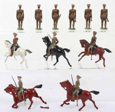 Britains set 160, Territorial Infantry, first version 1909 - 4
