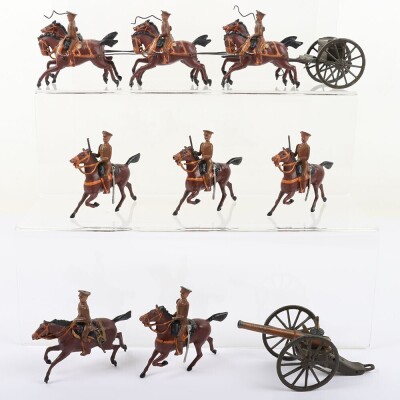 Britains set 39A, Royal Horse Artillery Gun team in Service dress, first version 1916 - 4