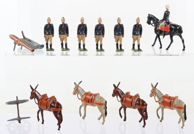 Britains boxed set 28, Mountain Artillery, second version 1910 - 4