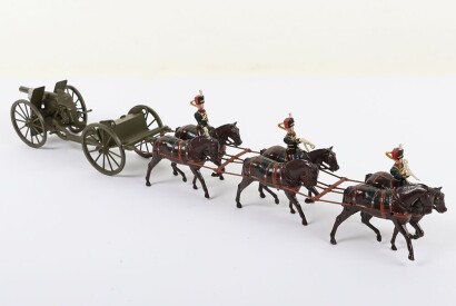 Britains set 2077, King&rsquo;s Troop Royal Horse Artillery, 1953-59