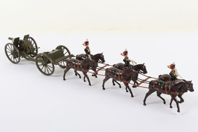Britains set 2077, King&rsquo;s Troop Royal Horse Artillery, 1953-59