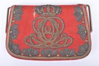 Victorian 7th Queens Own Hussars Officers Full Dress Pouch