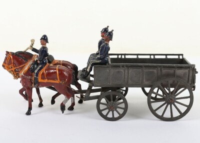 Britains set 146, Royal Army Service Corps Supply wagon, full dress, first version 1919 - 4