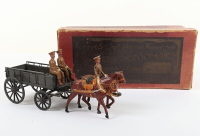 Britains boxed set 146A, Royal Army Service Corps Supply wagon, service dress, first version 1919 - 3
