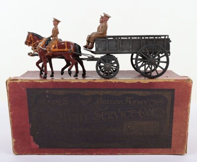 Britains boxed set 146A, Royal Army Service Corps Supply wagon, service dress, first version 1919 - 7