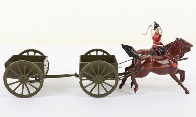 Britains set 1330, Royal Engineers G.S Limbered wagon, review order, post-war - 2