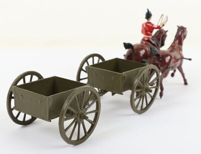 Britains set 1330, Royal Engineers G.S Limbered wagon, review order, post-war - 3