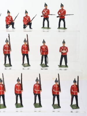 Britains set 17, 36 and 76 British Infantrymen, circa 1960 - 4