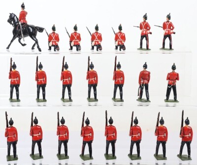 Britains set 17, 36 and 76 British Infantrymen, circa 1960 - 2