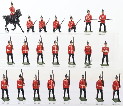 Britains set 17, 36 and 76 British Infantrymen, circa 1960
