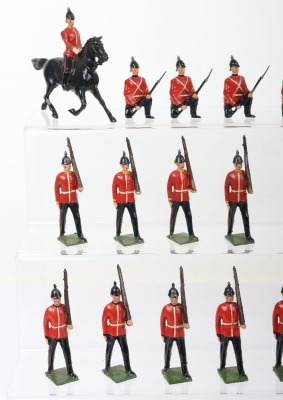 Britains set 17, 36 and 76 British Infantrymen, circa 1960 - 3