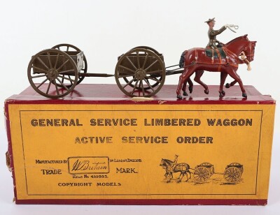 Britains boxed set 1331, General Service Limbered waggon, Active service dress, 1934 - 2
