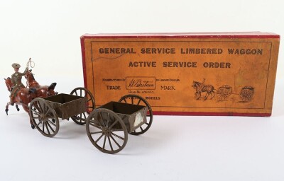 Britains boxed set 1331, General Service Limbered waggon, Active service dress, 1934 - 4