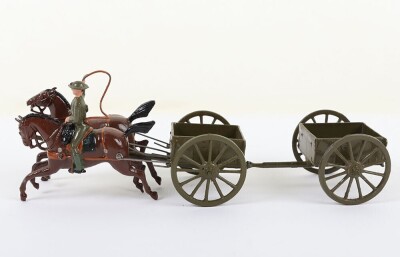 Britains rare set 1331, General Service Limbered waggon, Active service dress, 1940 - 2