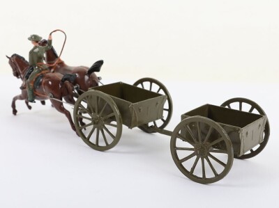 Britains rare set 1331, General Service Limbered waggon, Active service dress, 1940 - 3