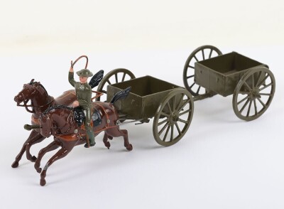 Britains rare set 1331, General Service Limbered waggon, Active service dress, 1940 - 5
